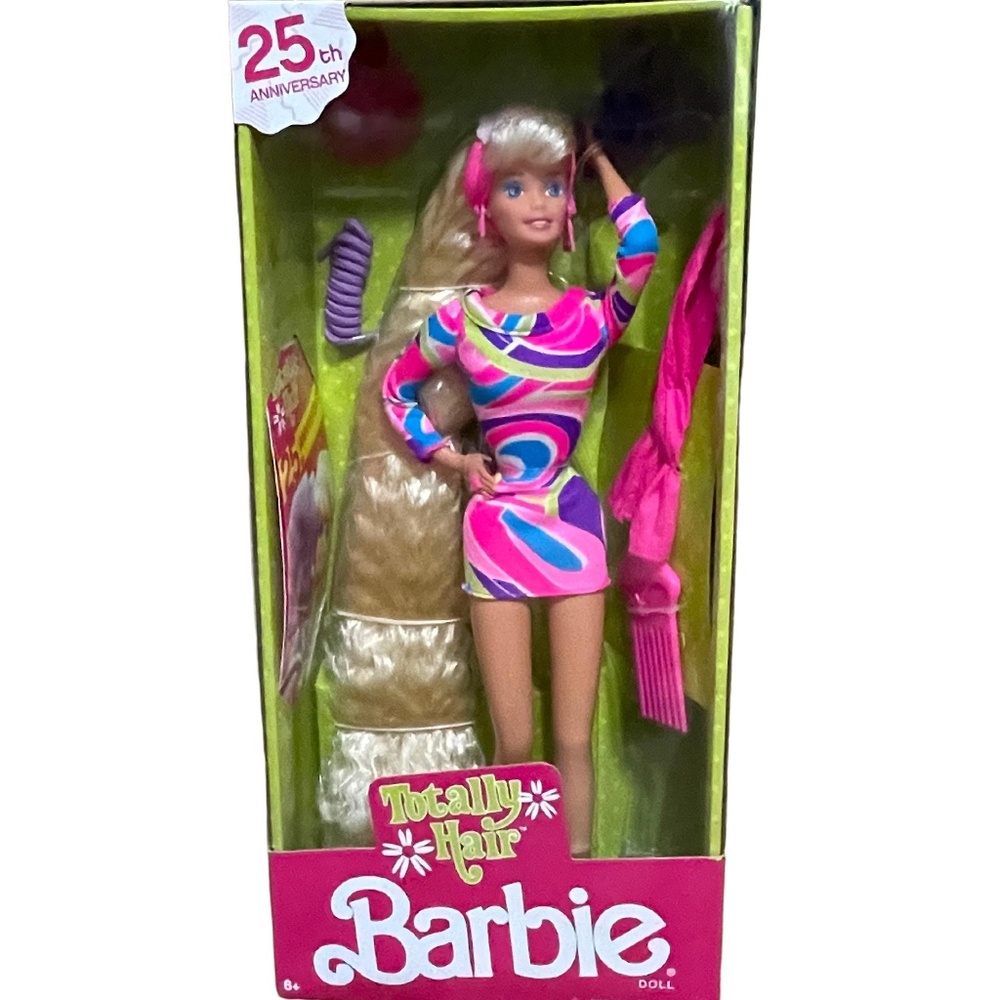 Barbie Totally Hair 25th Anniversary Doll - Rare 2016 Collectors Limited Edition